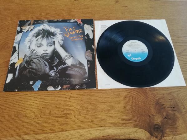 Pat Benatar Seven The Hard Way 1985 Chrysalis 207429  Deutsche Pressung VG/VG